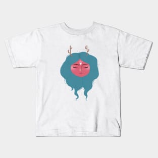 Alien girl Kids T-Shirt